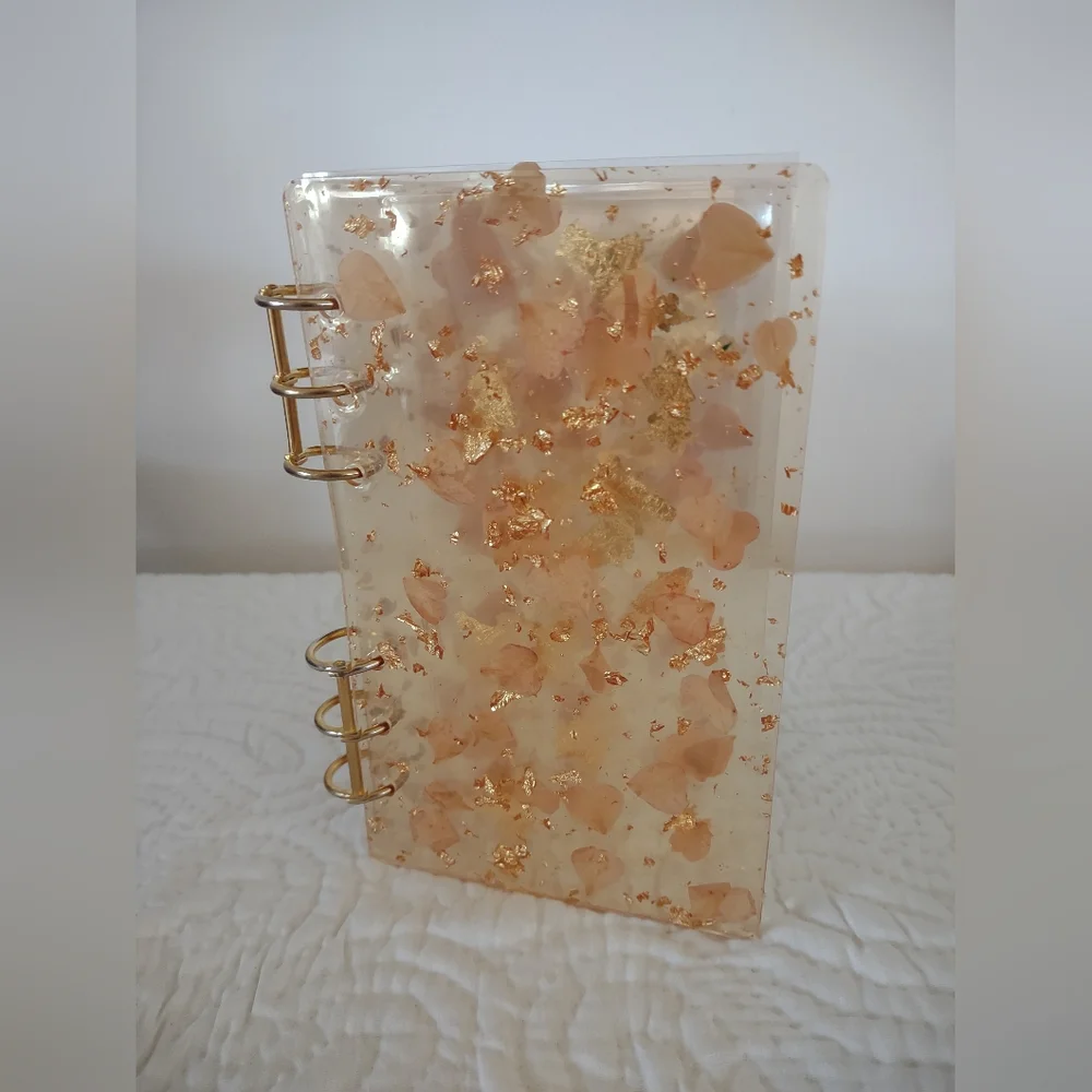 Rose Petals and Gold Leaf A6 Cash Envelope System
